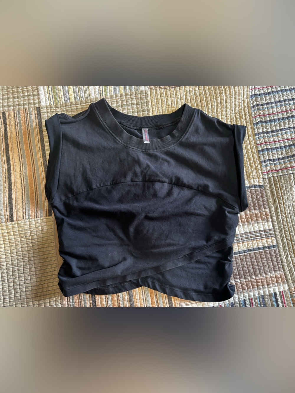 Free people hot shot cropped tee